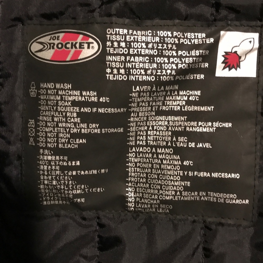 Men’s Joe Rocket Riding Jacket - Picture 3 of 3
